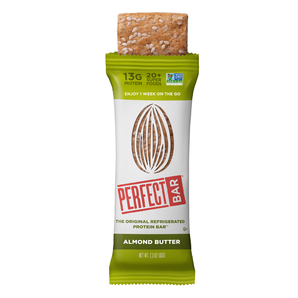 Almond Butter bar and wrapper