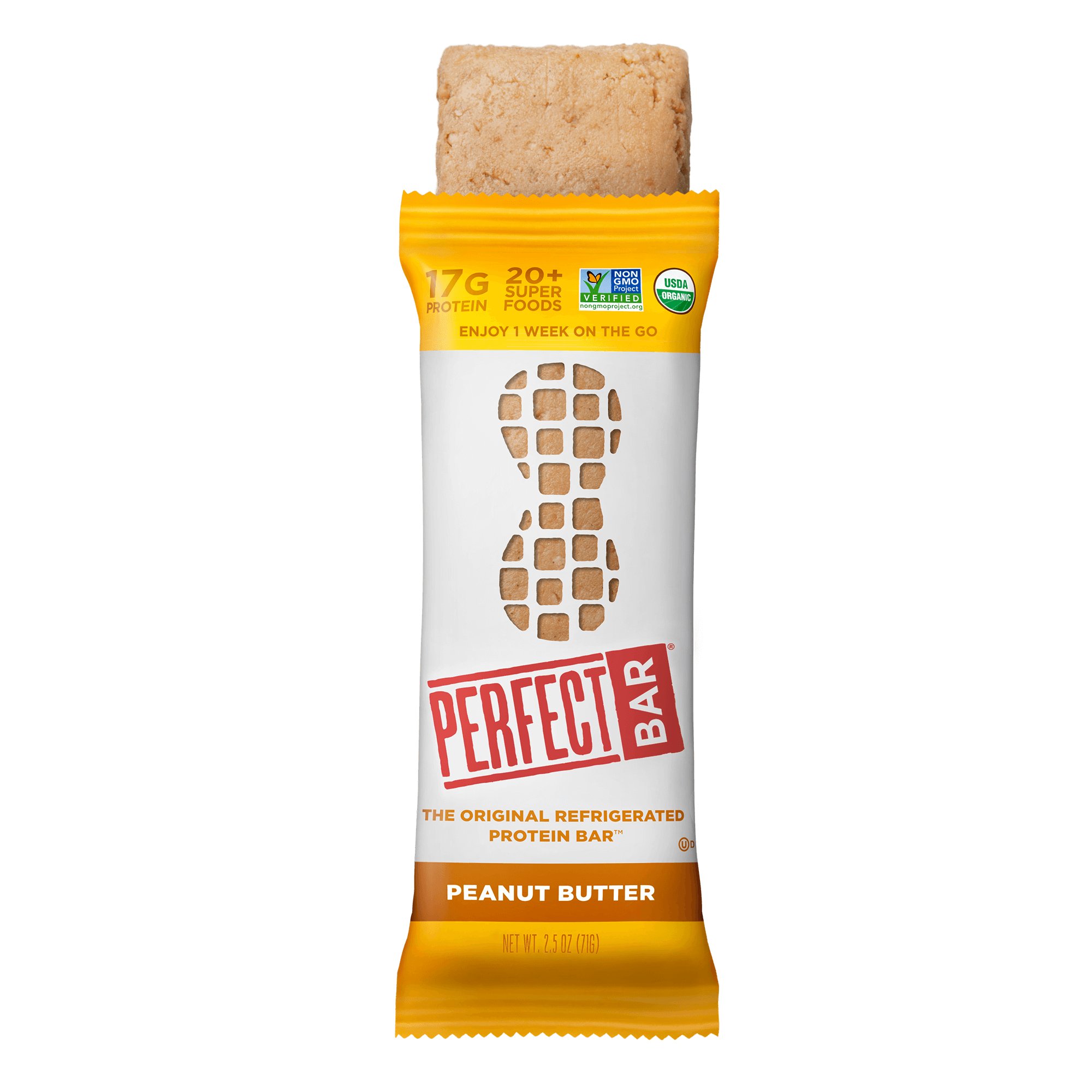 Peanut Butter bar and wrapper