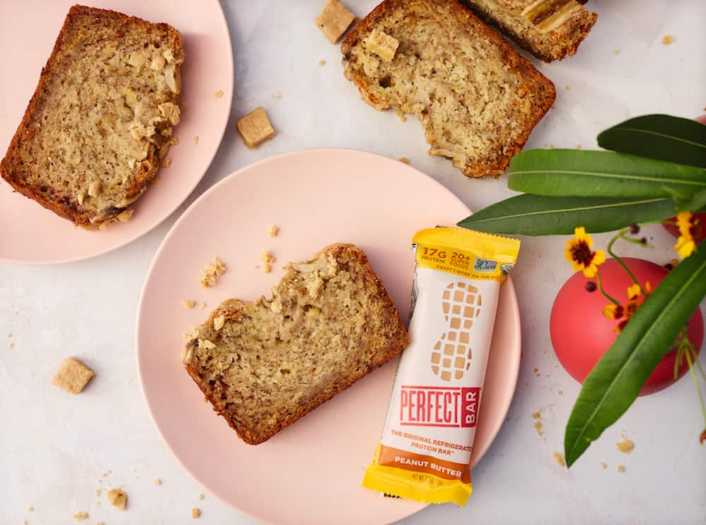 Peanut Butter Perfect Bar Banana Bread