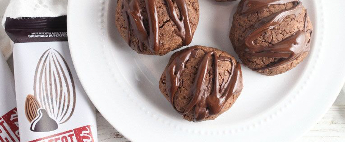 Almond Butter Stuffed Mocha Cookies