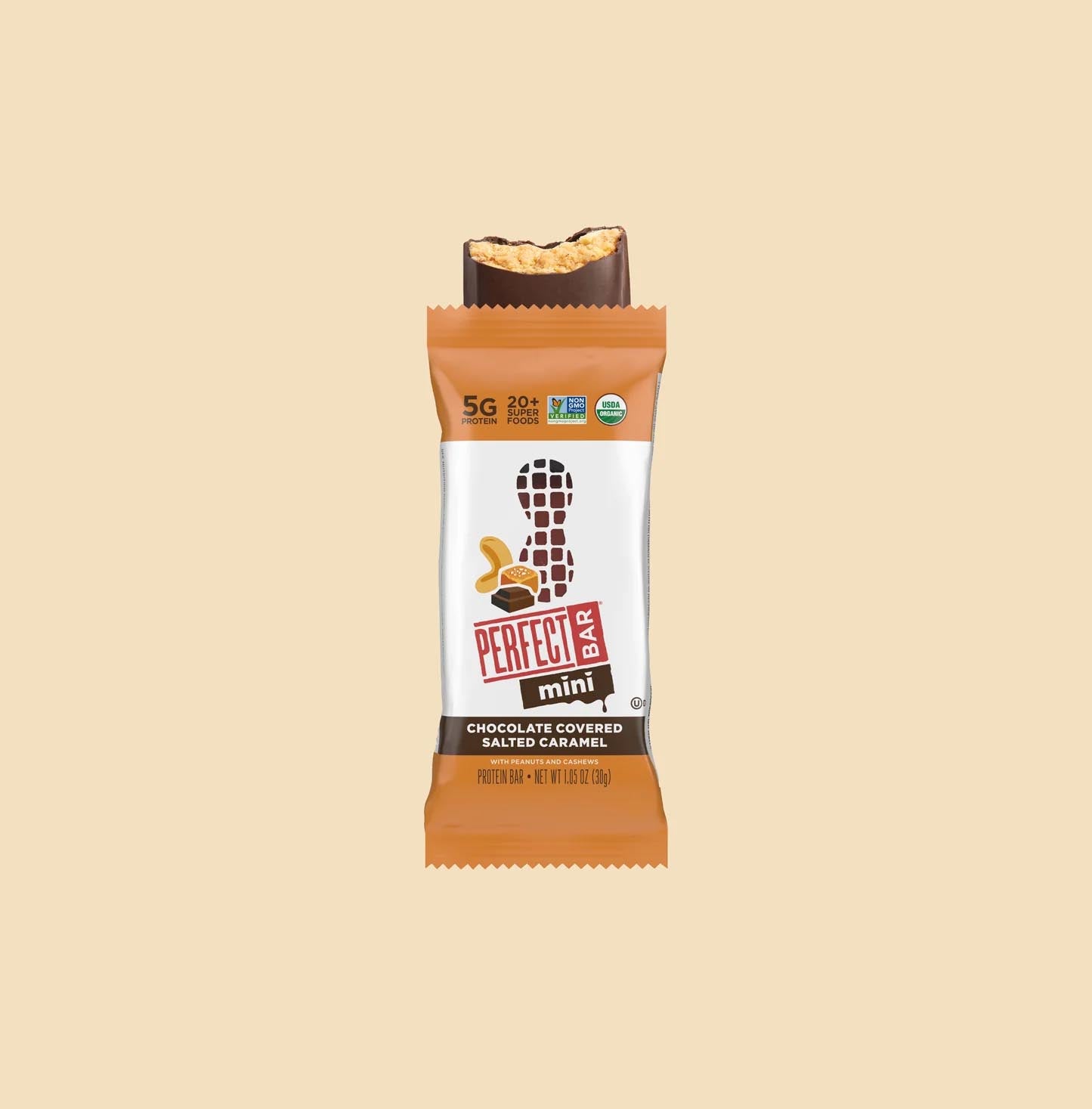 Chocolate Covered Salted Caramel Mini