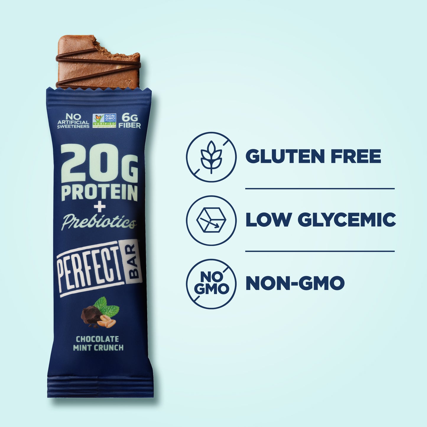 Protein+ Prebiotics Chocolate Mint Crunch