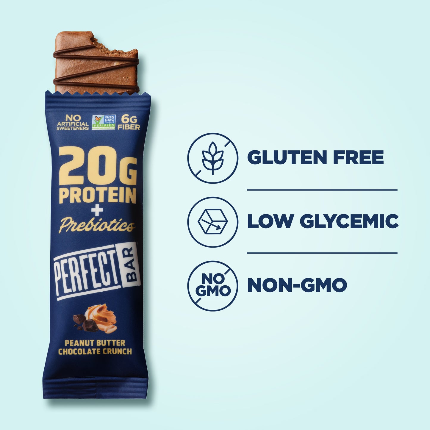 Protein+ Prebiotics Peanut Butter Chocolate Crunch