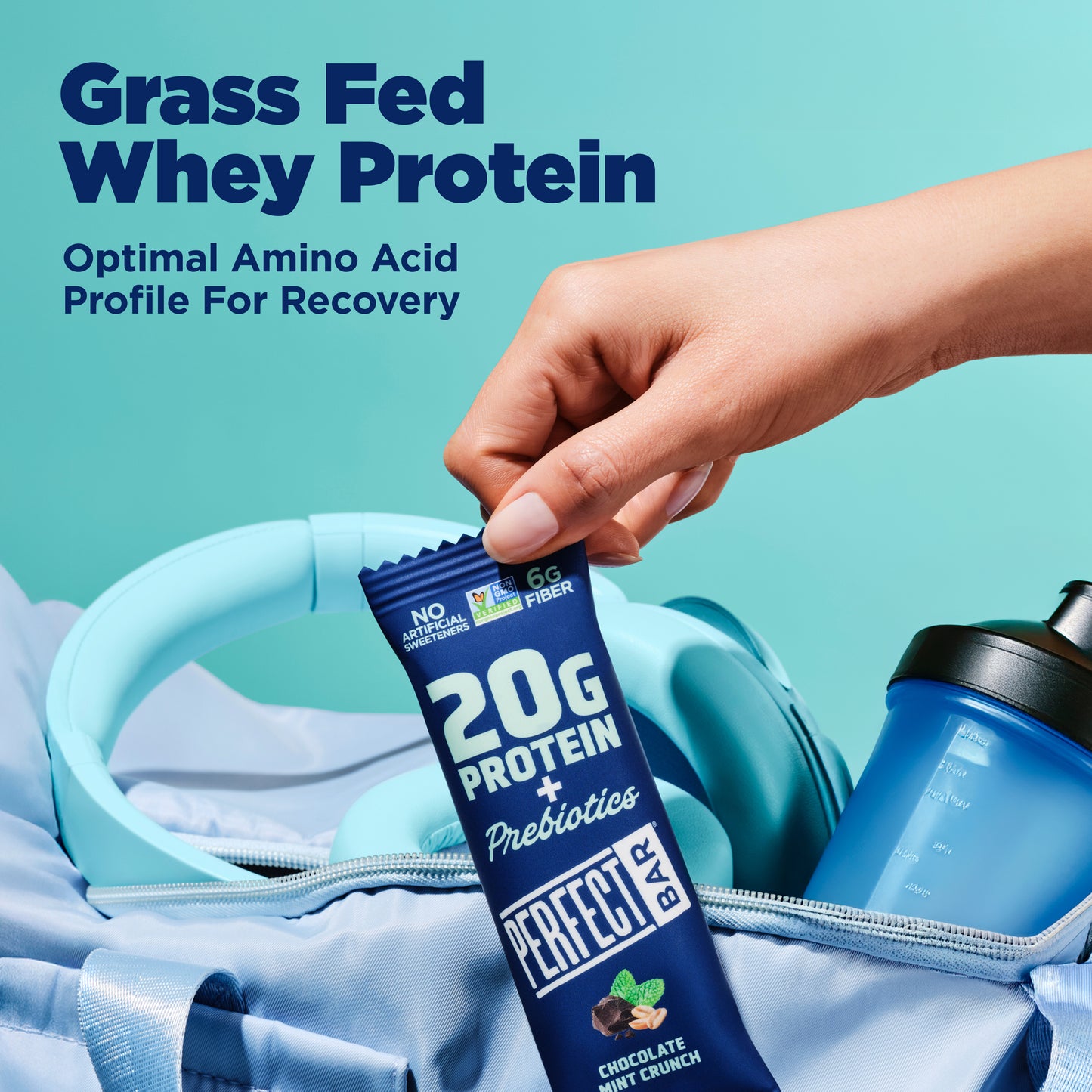 Protein+ Prebiotics Chocolate Mint Crunch