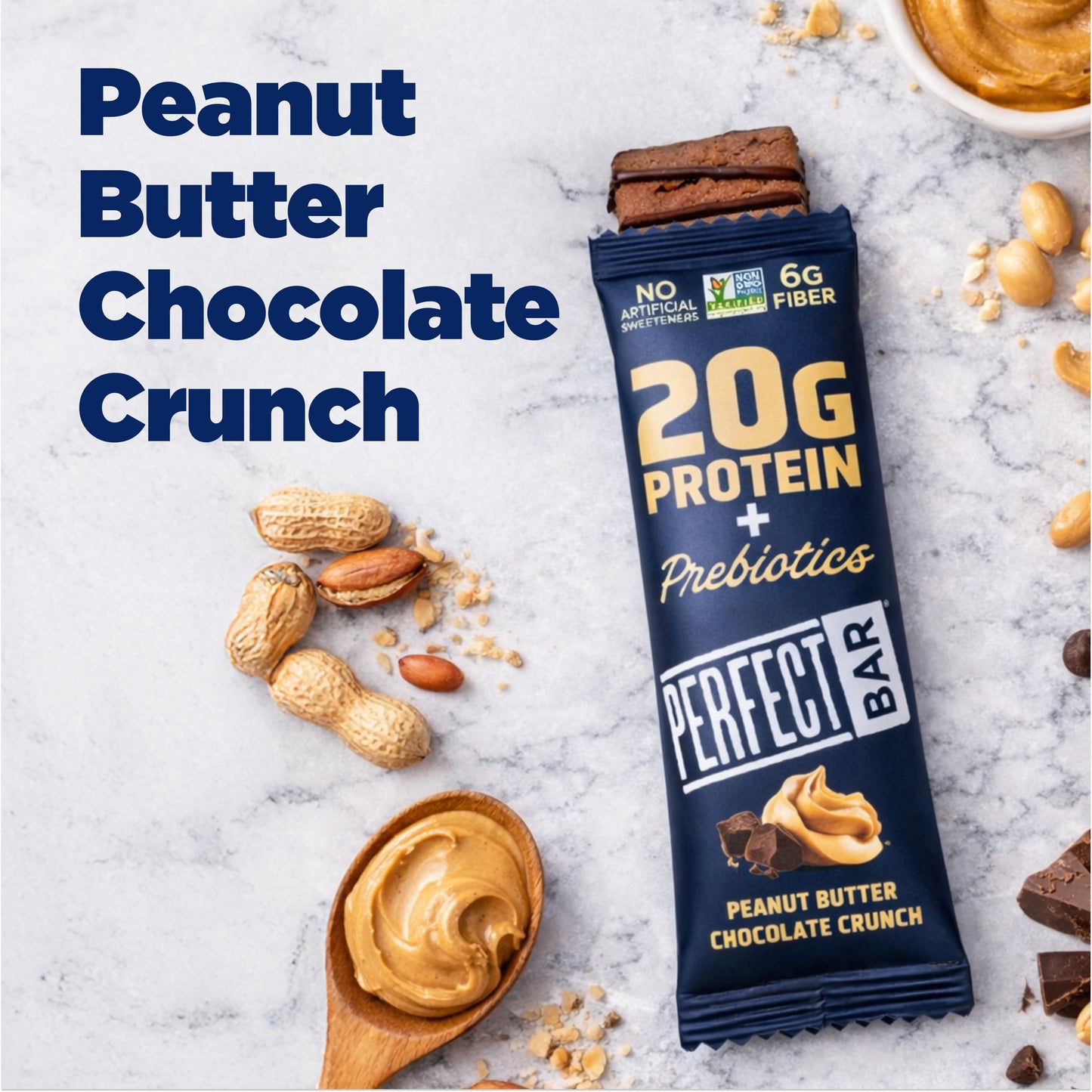 Protein+ Prebiotics Peanut Butter Chocolate Crunch