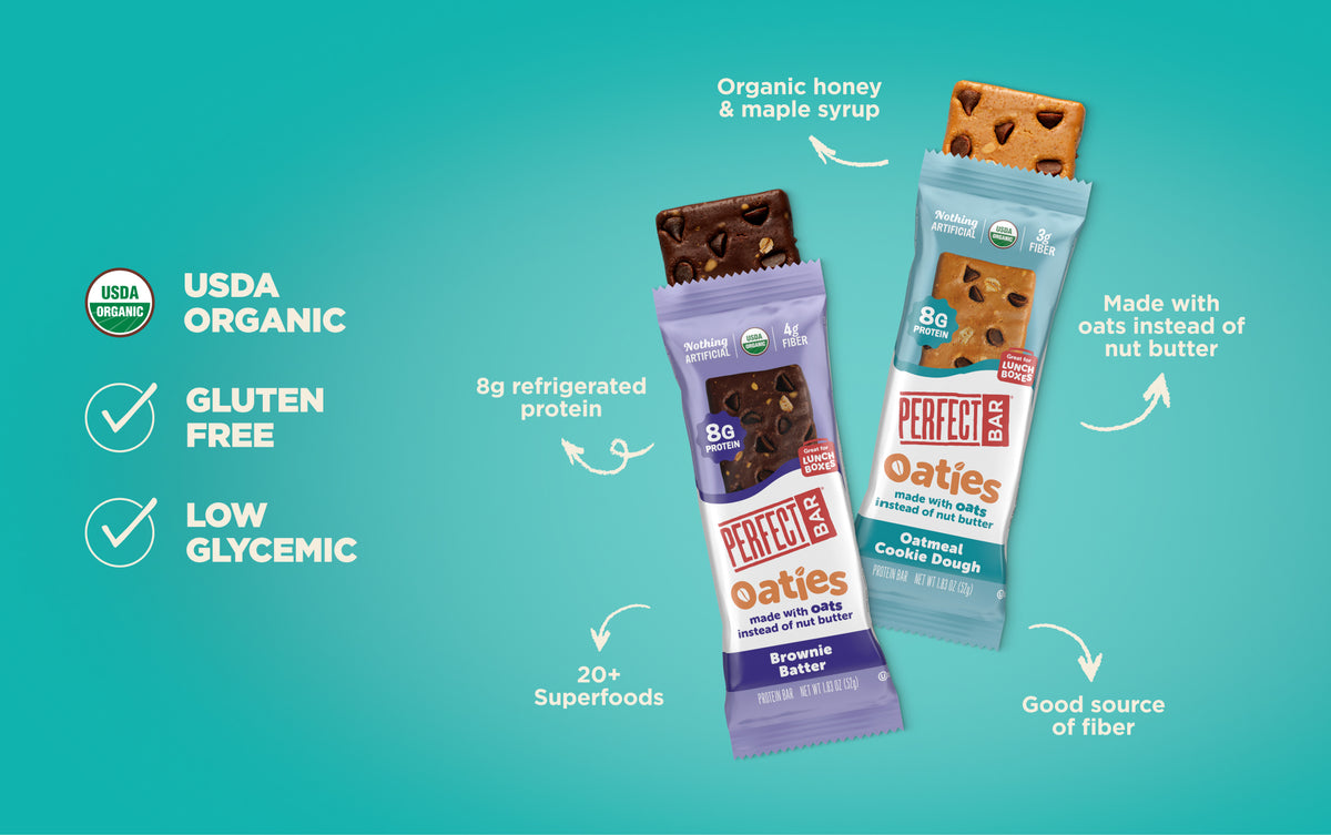 Oaties Protein Bars | 8g Protein | Perfect Snacks