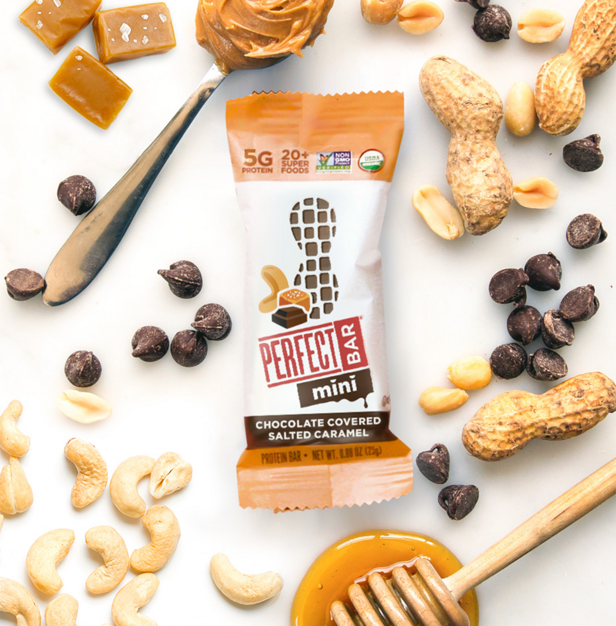 Chocolate Covered Salted Caramel - Mini Size – Perfect Snacks
