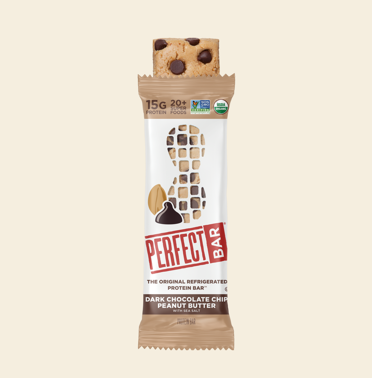 Dark Chocolate Chip Peanut Butter Perfect Bar – Perfect Snacks
