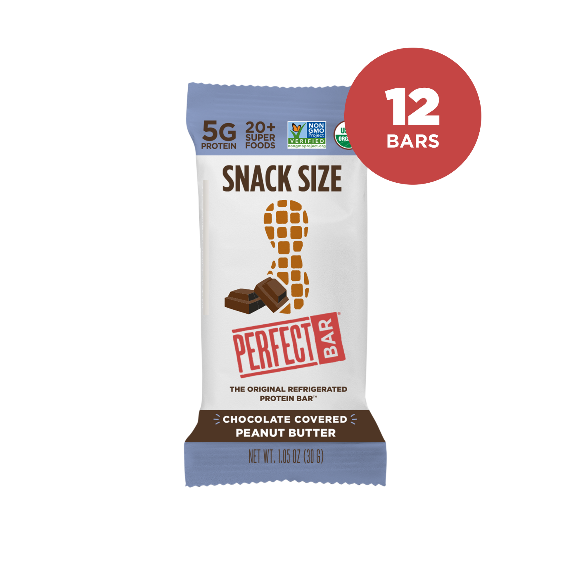 Chocolate Covered Peanut Butter Snack Size Perfect Snacks