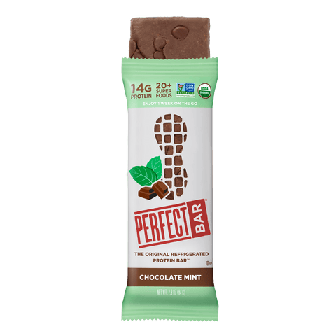 Chocolate Mint bar and wrapper