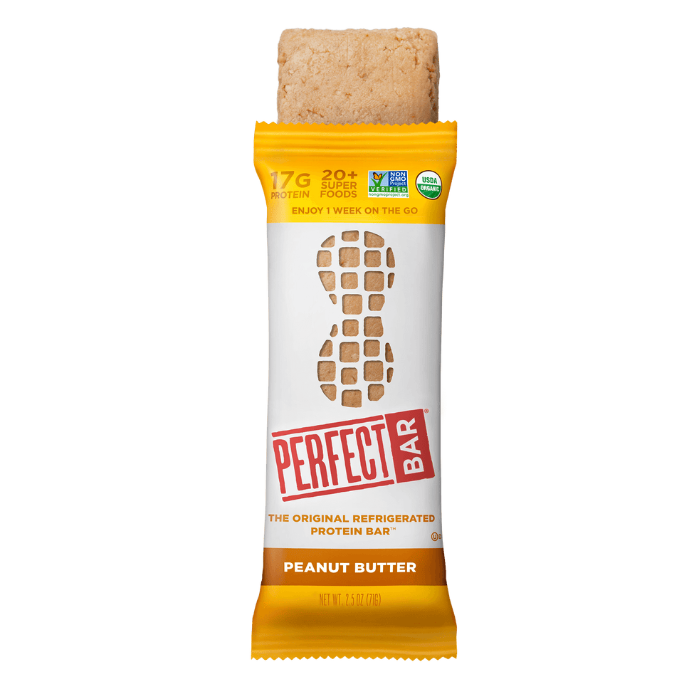 Peanut Butter bar and wrapper