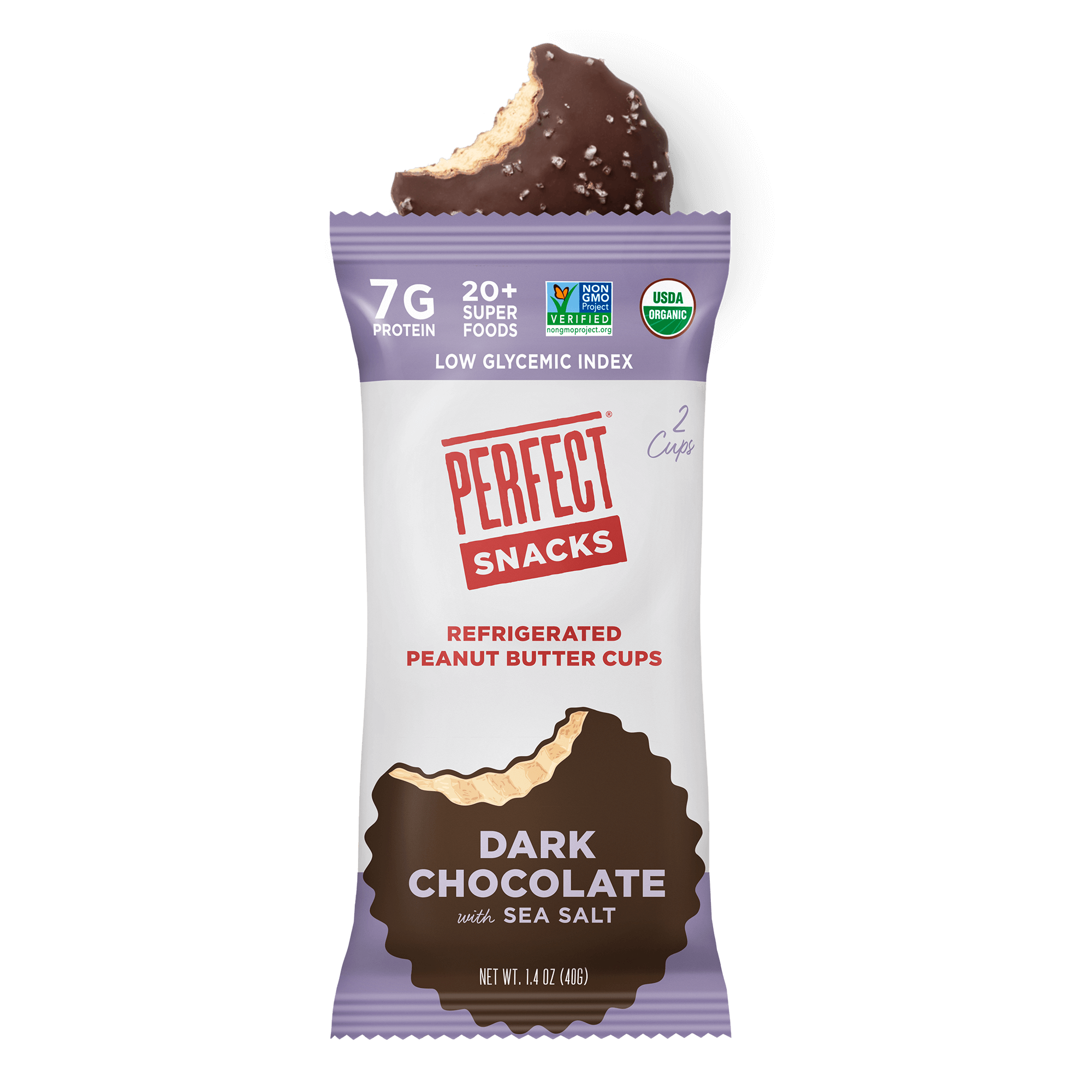 Dark Chocolate with Sea Salt Refrigerated Peanut Butter Cups